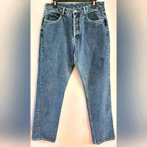 Vintage PHD Paul Harris Denim 100% Cotton High Rise Hidden Button Fly Jeans 12